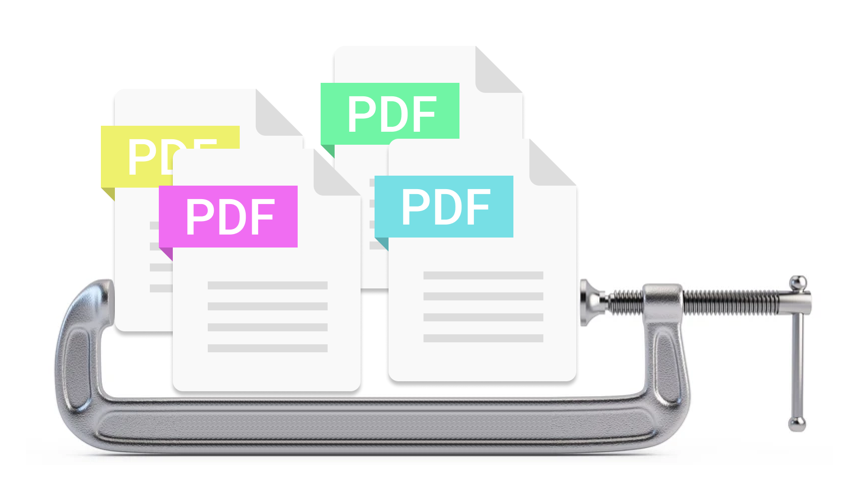 combine & compress PDFs