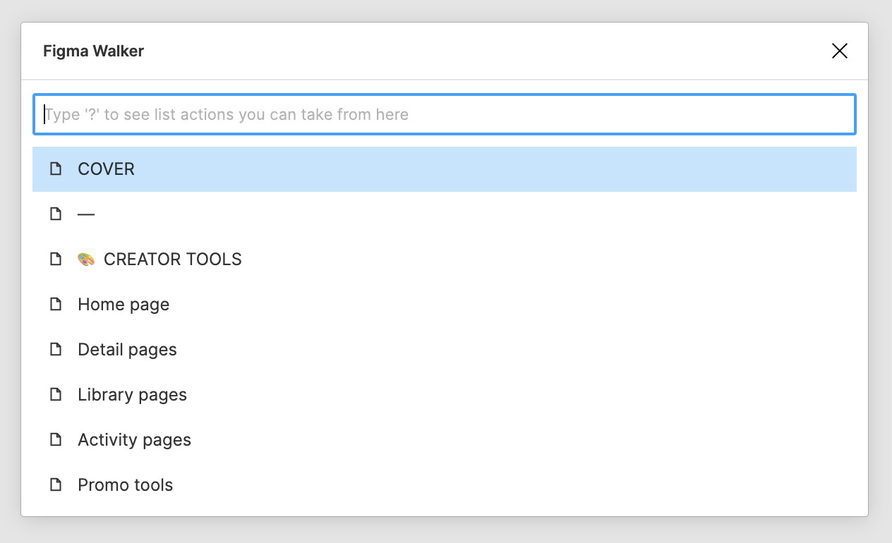 Figma Walker prompt