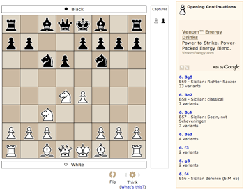 Free Chess + Opening Browser Iphone “App” - Peter Coles
