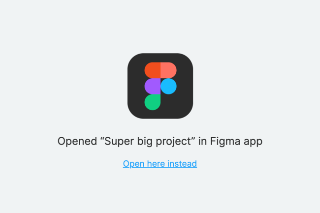 How to open Figma links faster